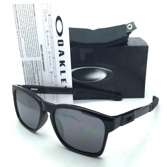 Catalyst Sunglasses OO9272-02 Black Frames Black Iridium Mirrored Lenses by Oakley