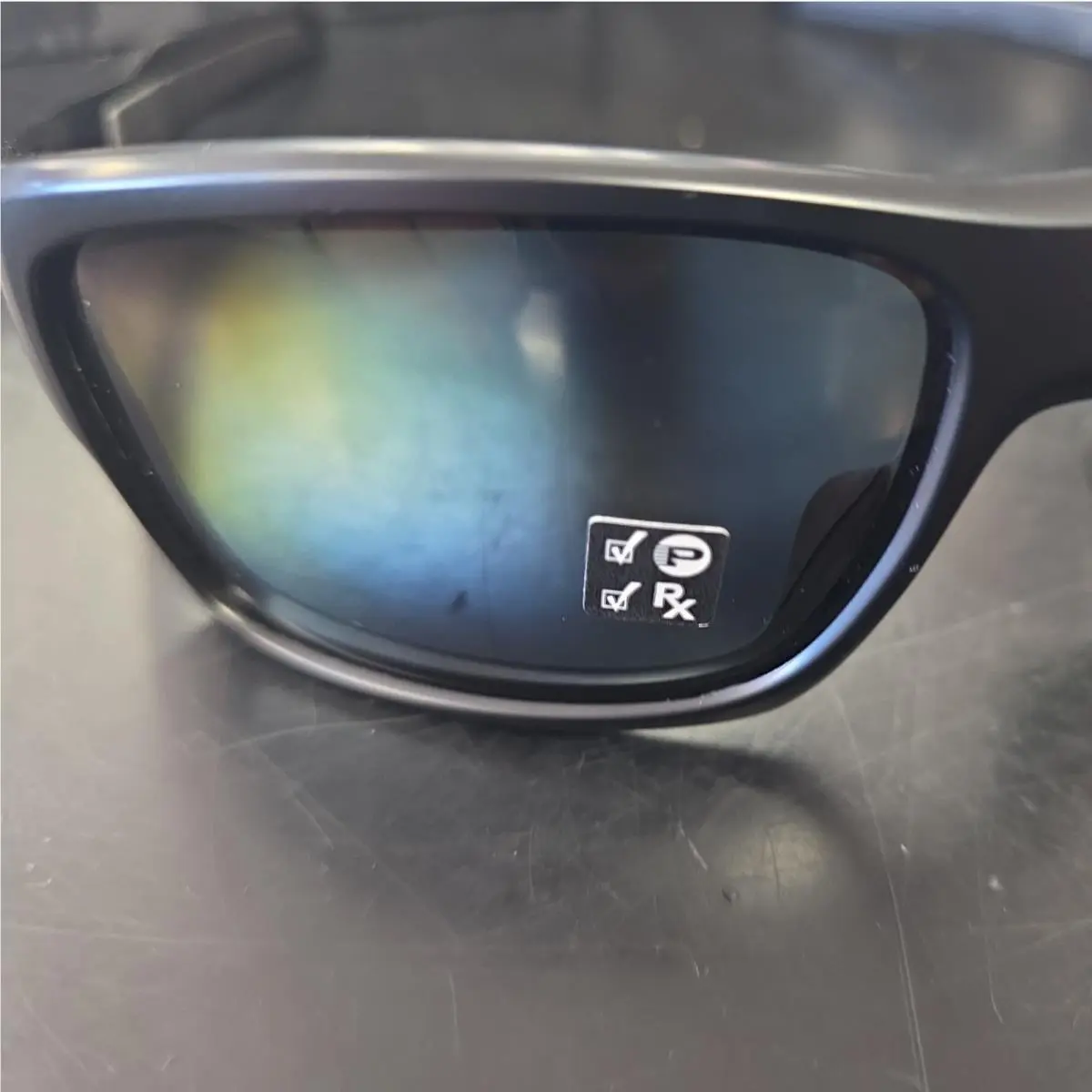 OO9253-07 Matte Black Lens Polarized Missing Box by Oakley