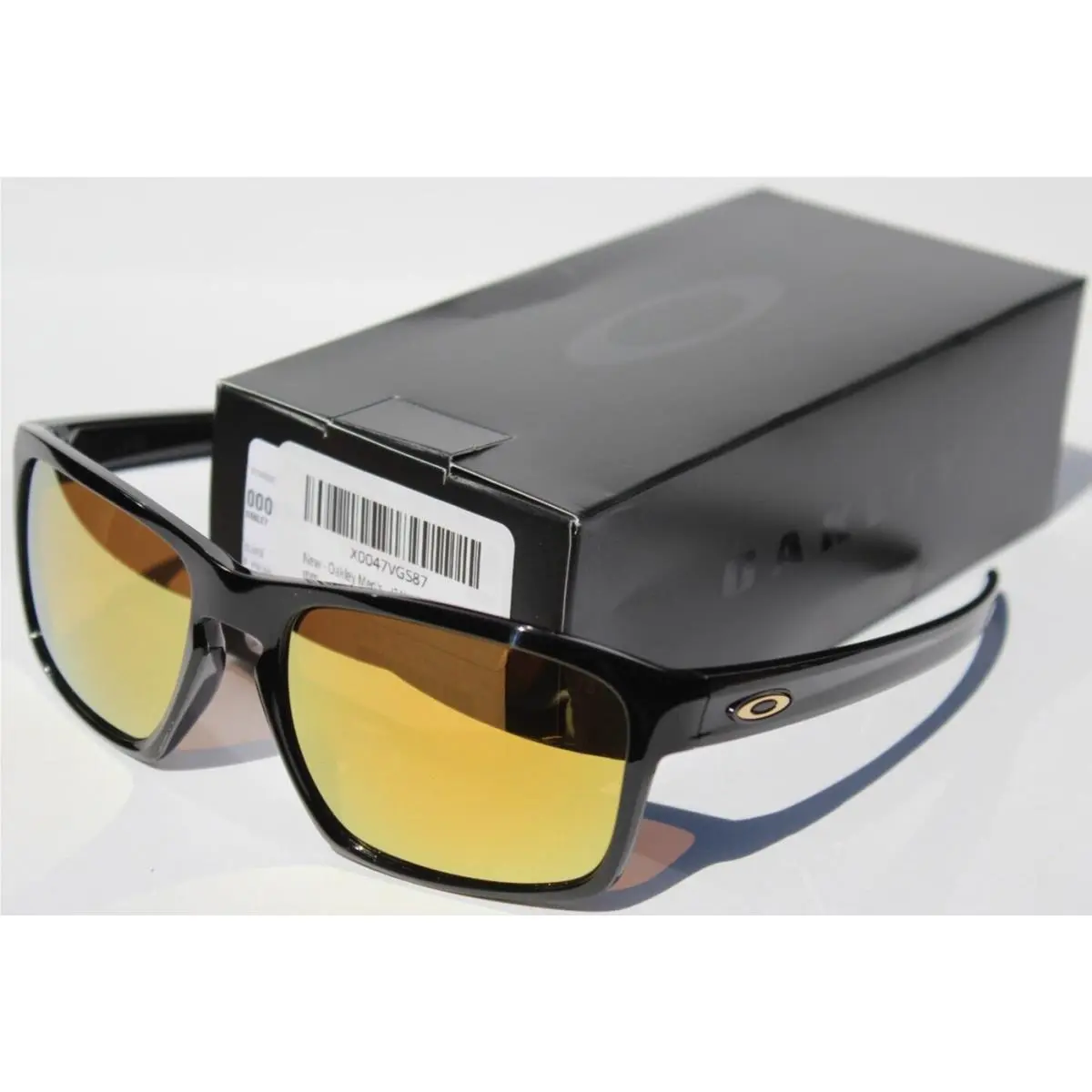 Sliver 009262 Polished BLACK/24K Iridium Sunglasses 140 by Oakley