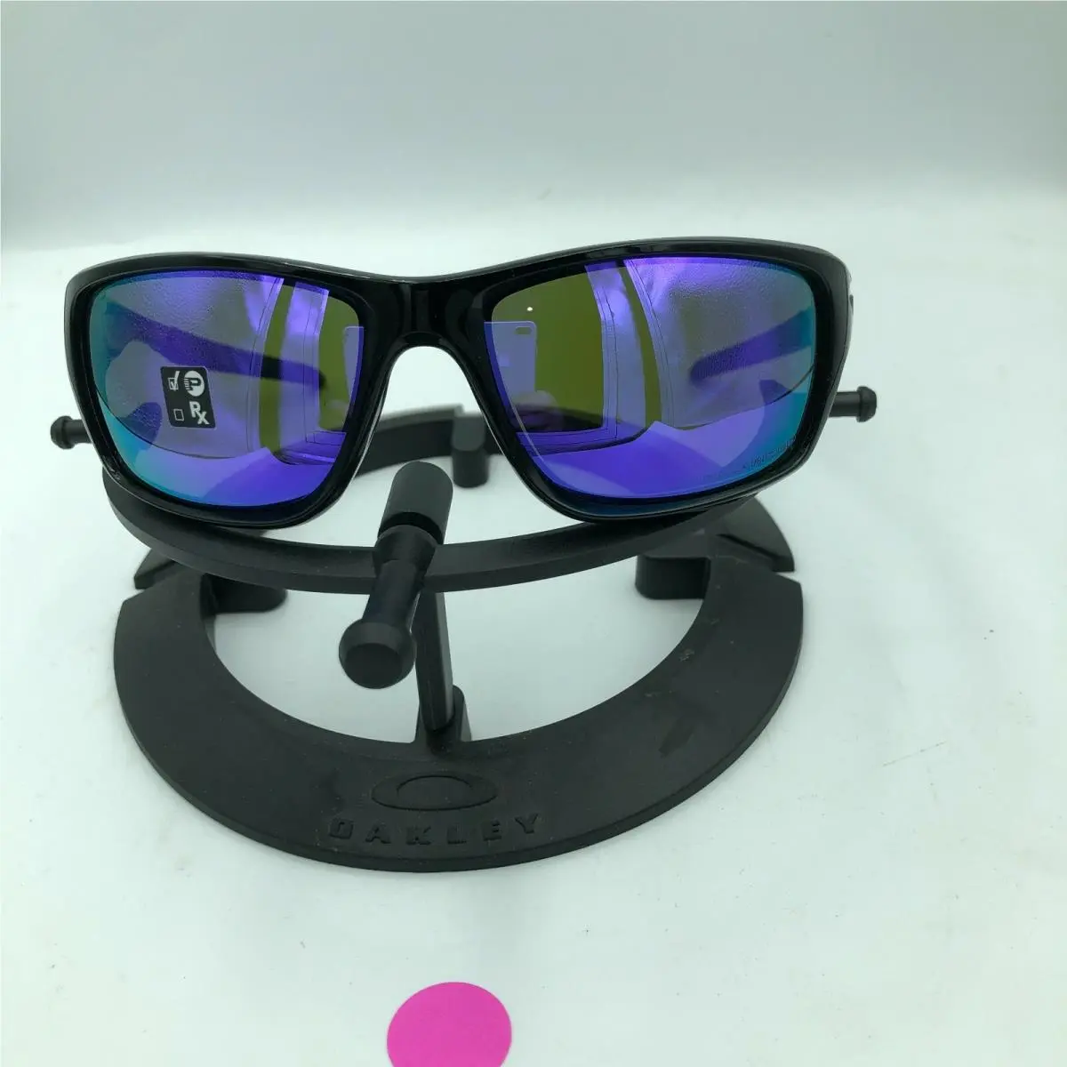 Oakley Canteen Polarized Polished Black w Violet Iridium 9225-07