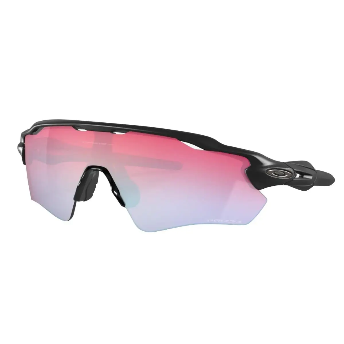 Oakley Men`s 0Oo9208 Radar Ev Path Rectangle Sunglasses - Black, Frame: Black, Lens: Blue