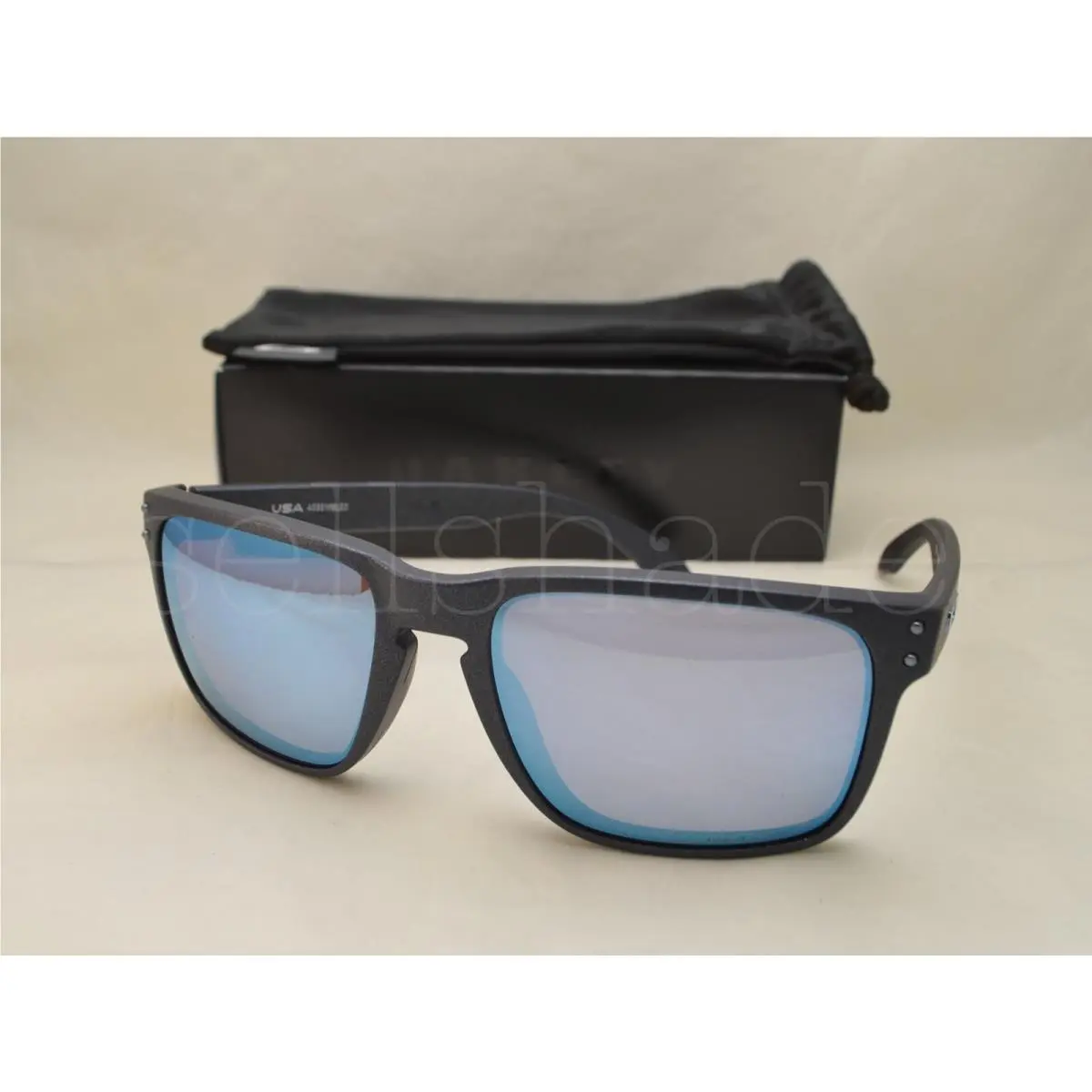 Oakley Holbrook XL OO9417-39 59 Blue Steel with Prizm Deep Water Polar Lens