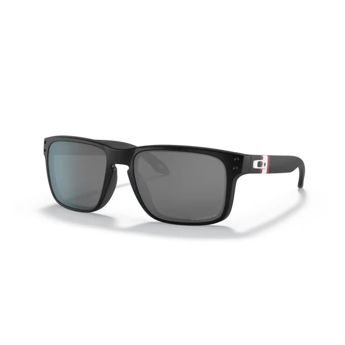 Oakley SI Holbrook American Heritage Service Flag Prizm Black Polarized 9102-U9 - Frame: Black, Lens: Gray