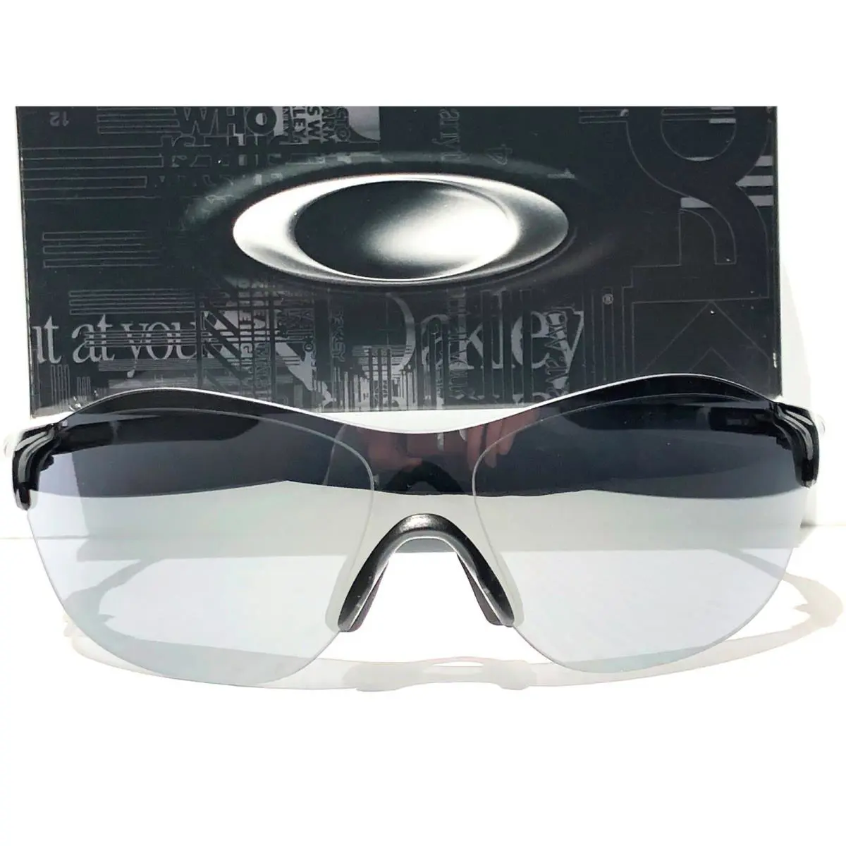 Evzero Swift A Black Frame Less Black Iridium Sunglasses 9410-01 by Oakley