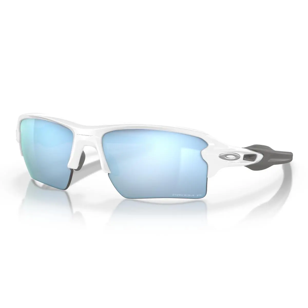 Oakley - Mens Flak 2.0 Xl Sunglasses Polarized - White, Frame: White, Lens: Blue