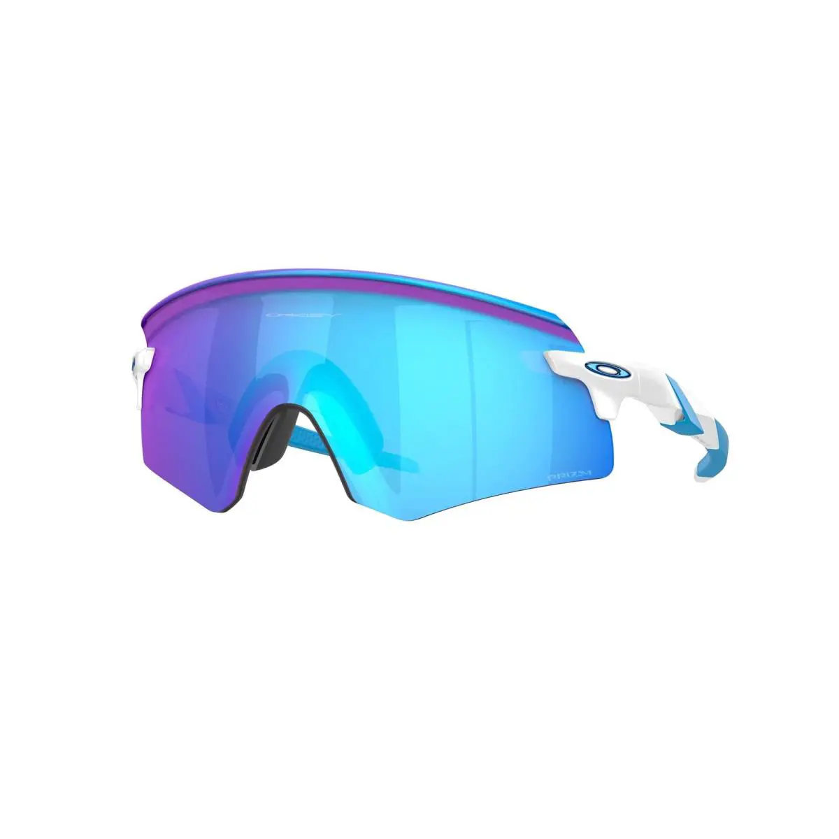 Oakley Encoder Polished White/prizm Sapphire Men`s Sunglasses OO9471-0536 - Frame: POLISHED WHITE, Lens: PRIZM SAPPHIRE