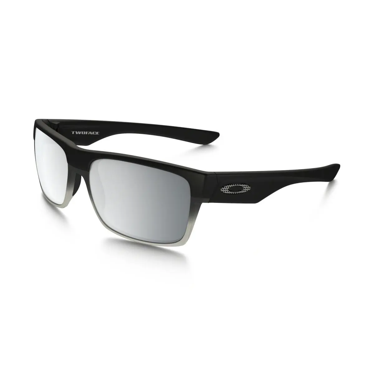 Twoface Polarized Sunglasses Grey/black Prizm Black Square by Oakley