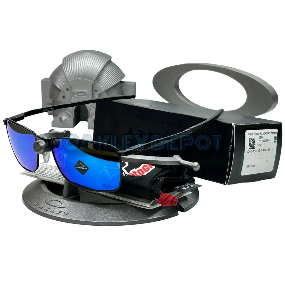Ejector 004142 Moto GP Matte Black /prizm Sapphire Sunglasses 13 by Oakley