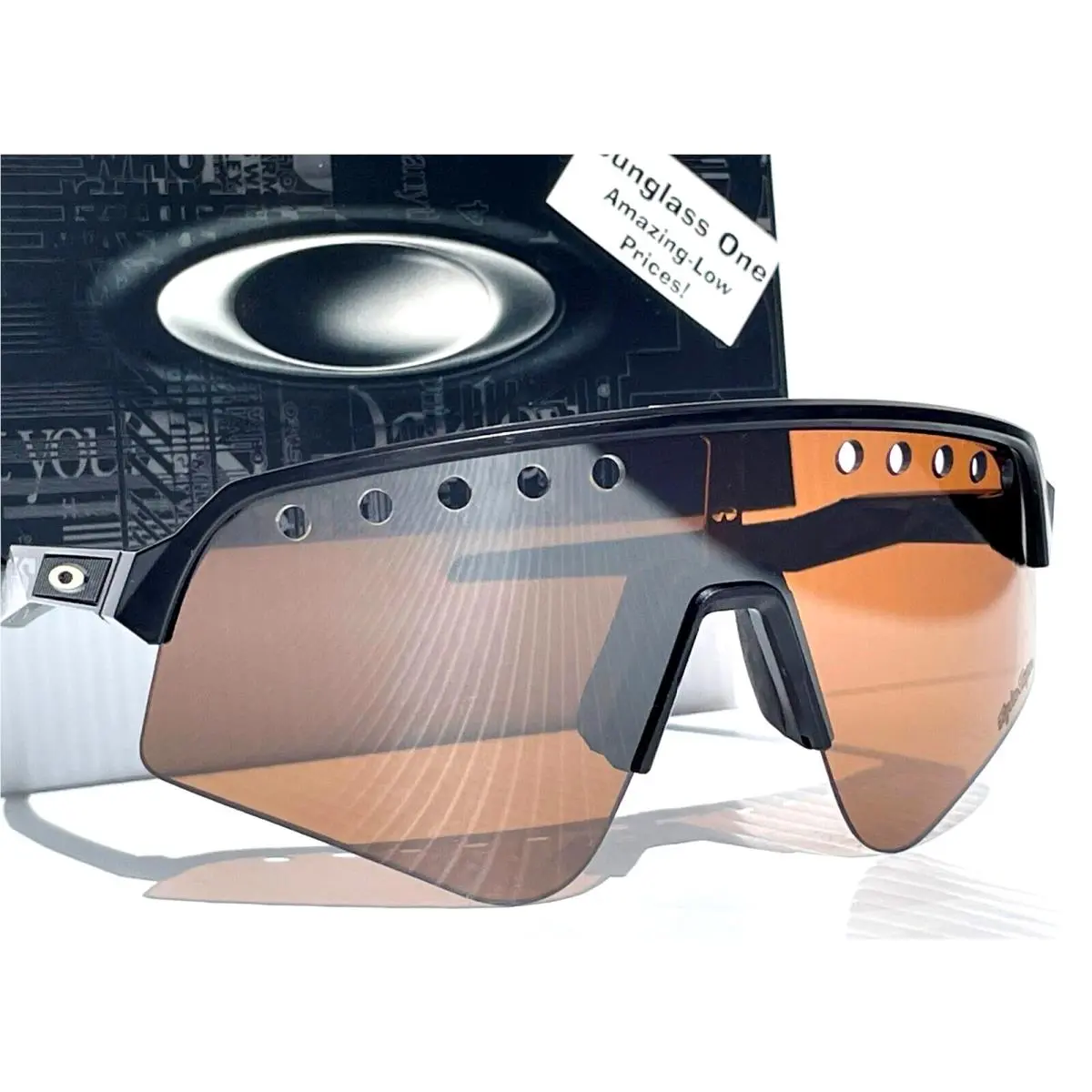 Oakley Sutro Lite Sweep Troy Lee Black Prizm Tungsten Lens Sunglass 9465-19