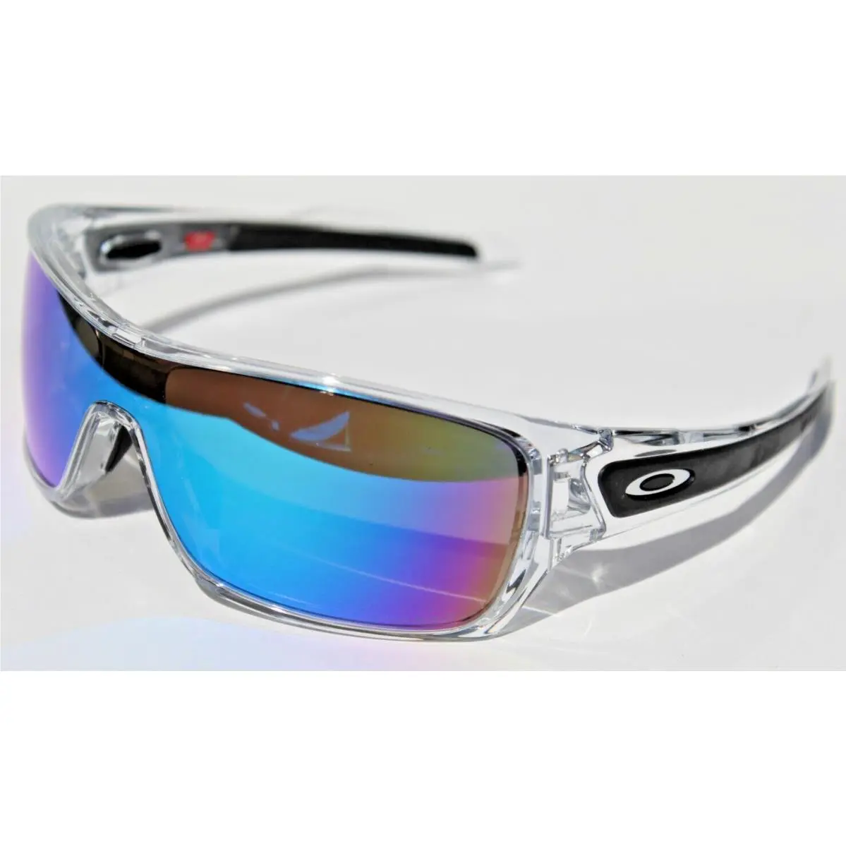 Oakley Turbine Rotor Sunglasses Polished Clear/prizm Sapphire OO9307-29