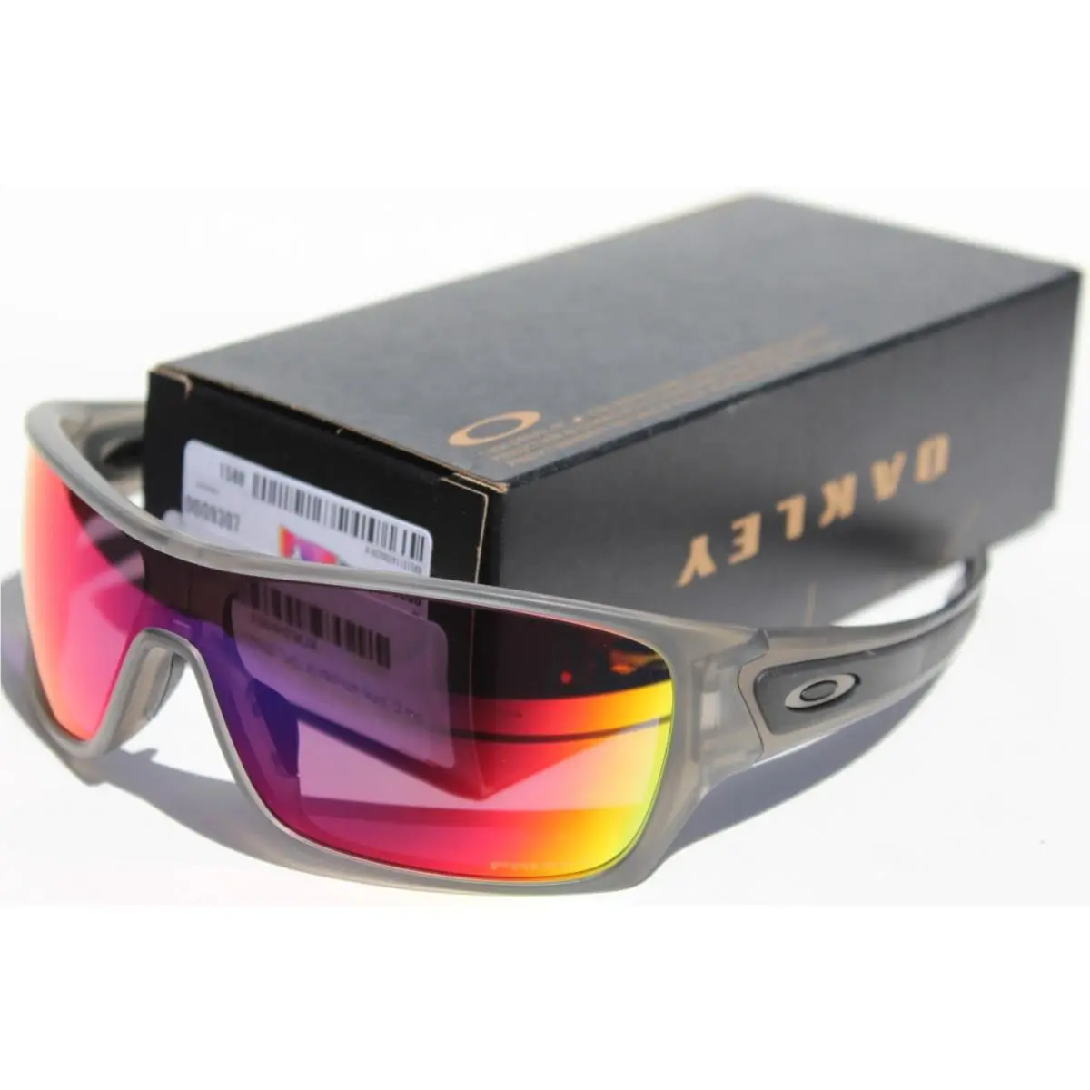 Turbine Rotor Sunglasses Matte Transparent Grey Ink/prizm Road OO9307-30 by Oakley