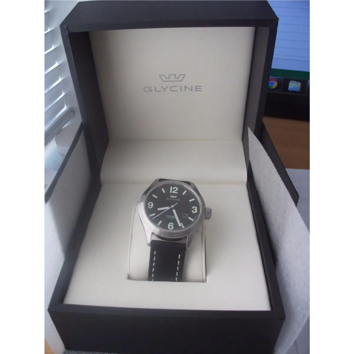 Men`s Incursore Iii SS Automatic Watch by Glycine