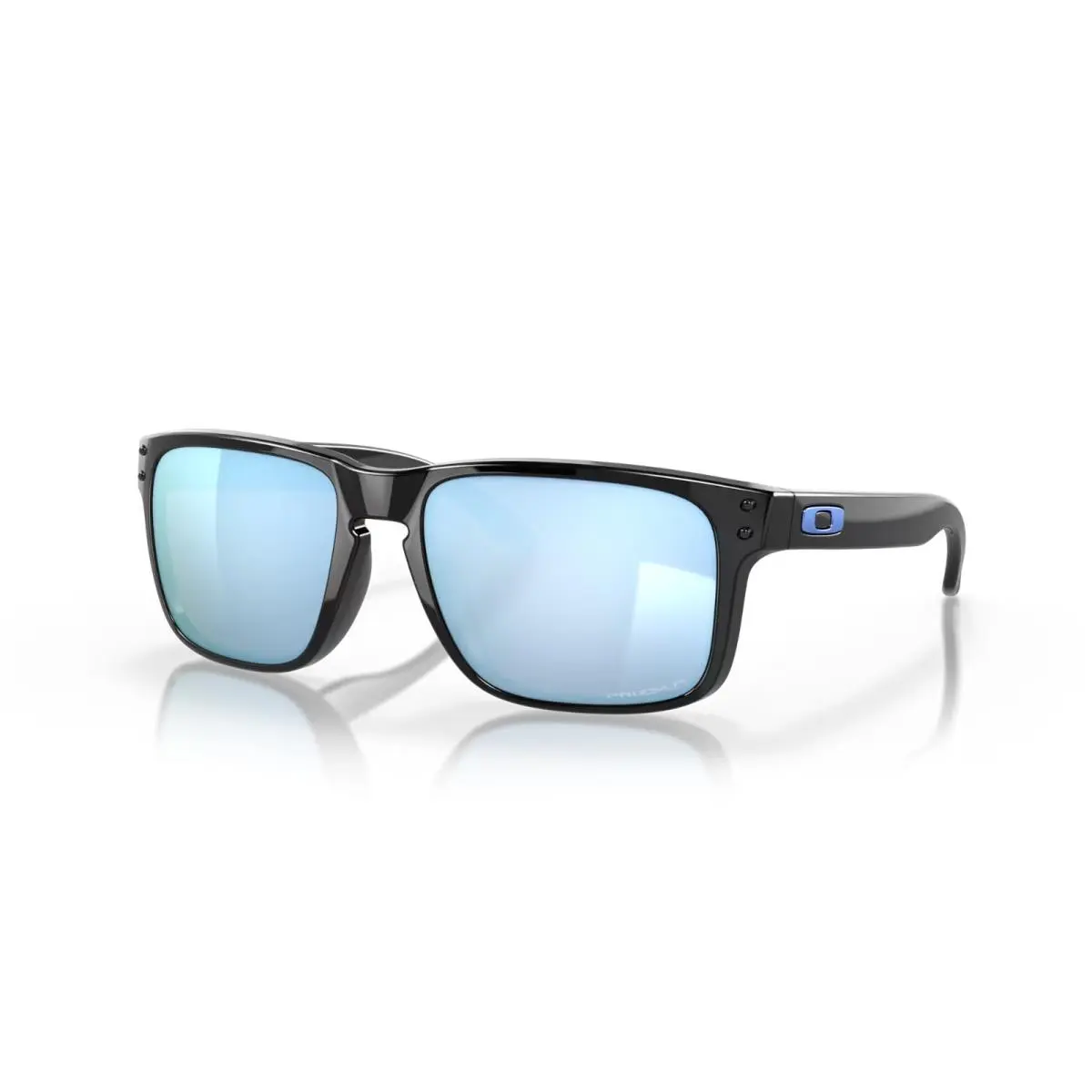 Holbrook Sunglasses Black l Prizm Deep Water Polarized OO9102-C1 by Oakley