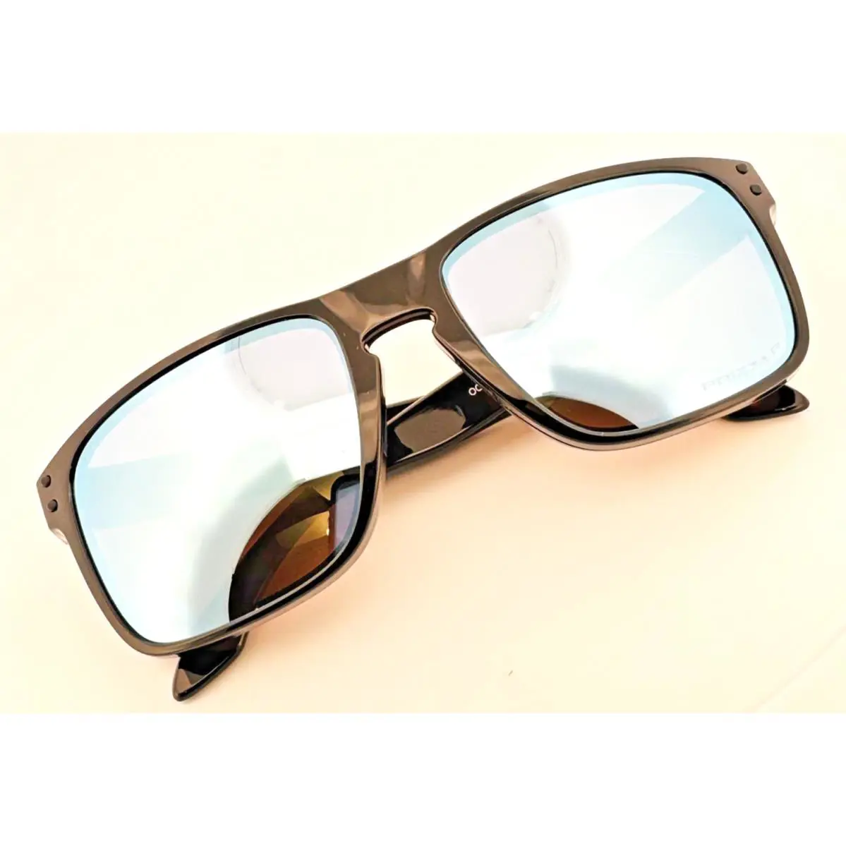 Holbrook Polished Black/prizm Deep Water Polarized Sunglasses OO9102-C1 by Oakley