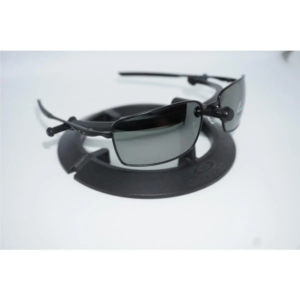Oakley New Square Wire II Square Wire II Prizm Lenses Sunglasses Matte Black Frames OO4075-05