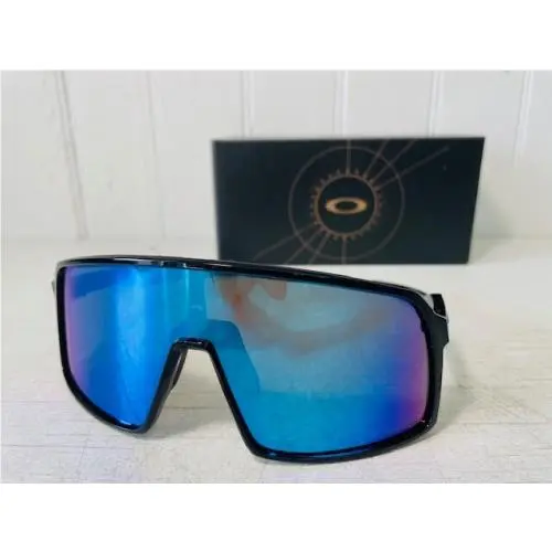 Oakley OO9406-9037 Sutro Polished Black w Prizm Sapphire Lenses Sport Suns 202