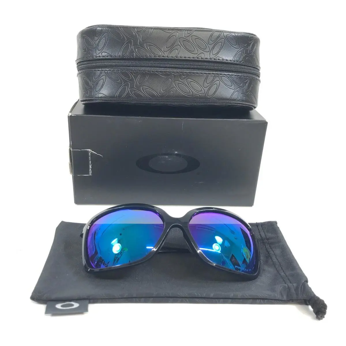 Sunglasses Wildrye OO9230-0161 Transparent Poseidon with Prizm Sapphire by Oakley