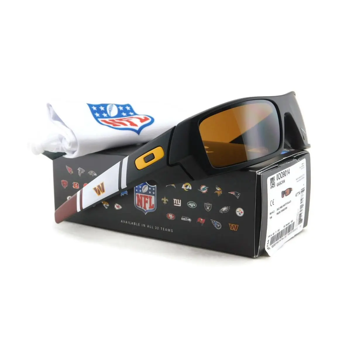 Oakley Gascan Nfl Series Sunglasses Washington / Prizm Tungsten Lens
