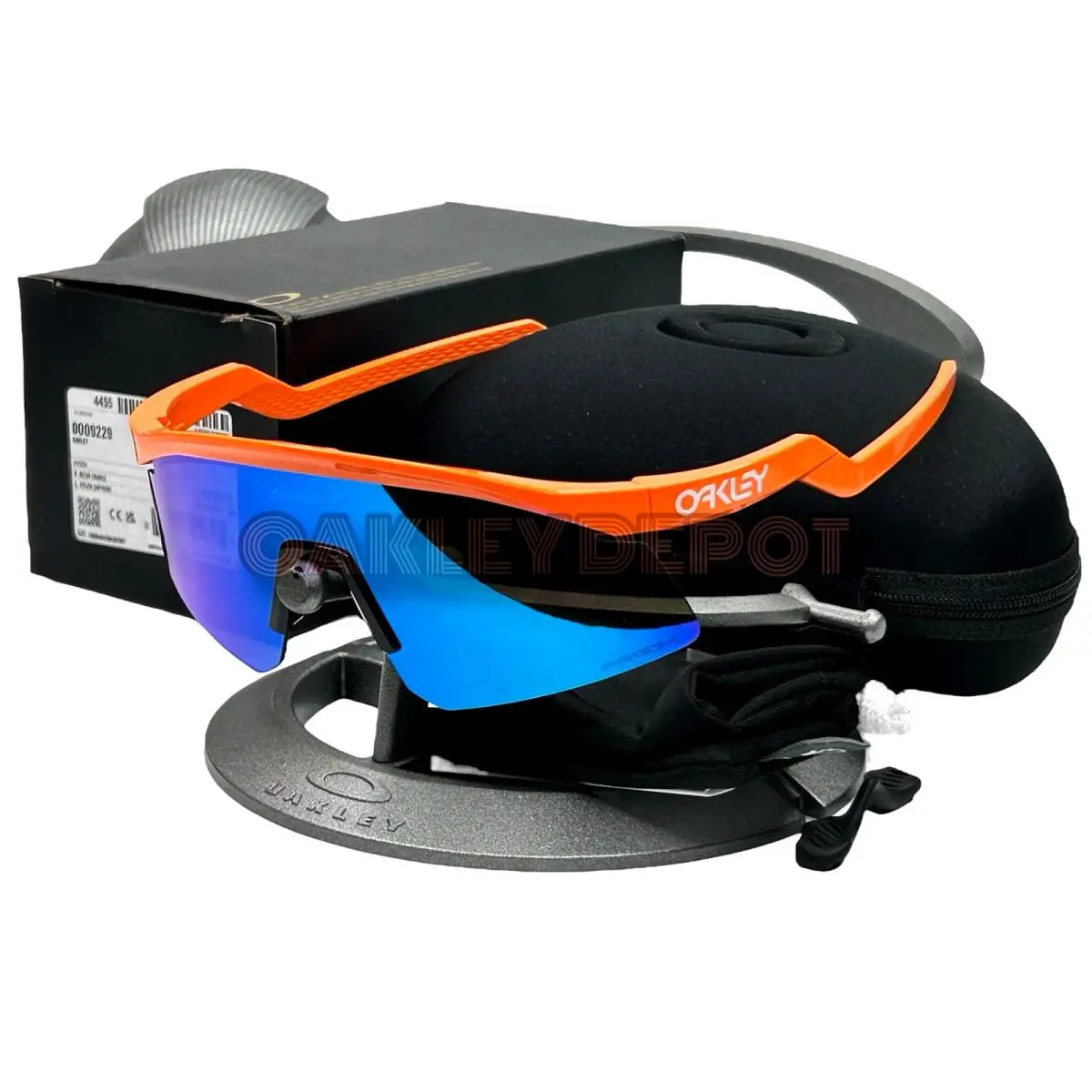 Oakley Hydra 009229 Neon Orange/prizm Sapphire Sunglasses - Frame: NEON ORANGE, Lens: SAPPHIRE