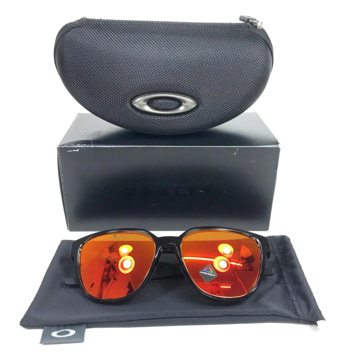 Oakley Sunglasses Actuator OO9250-0557 Black Tortoise Orange Ruby Prism Lenses