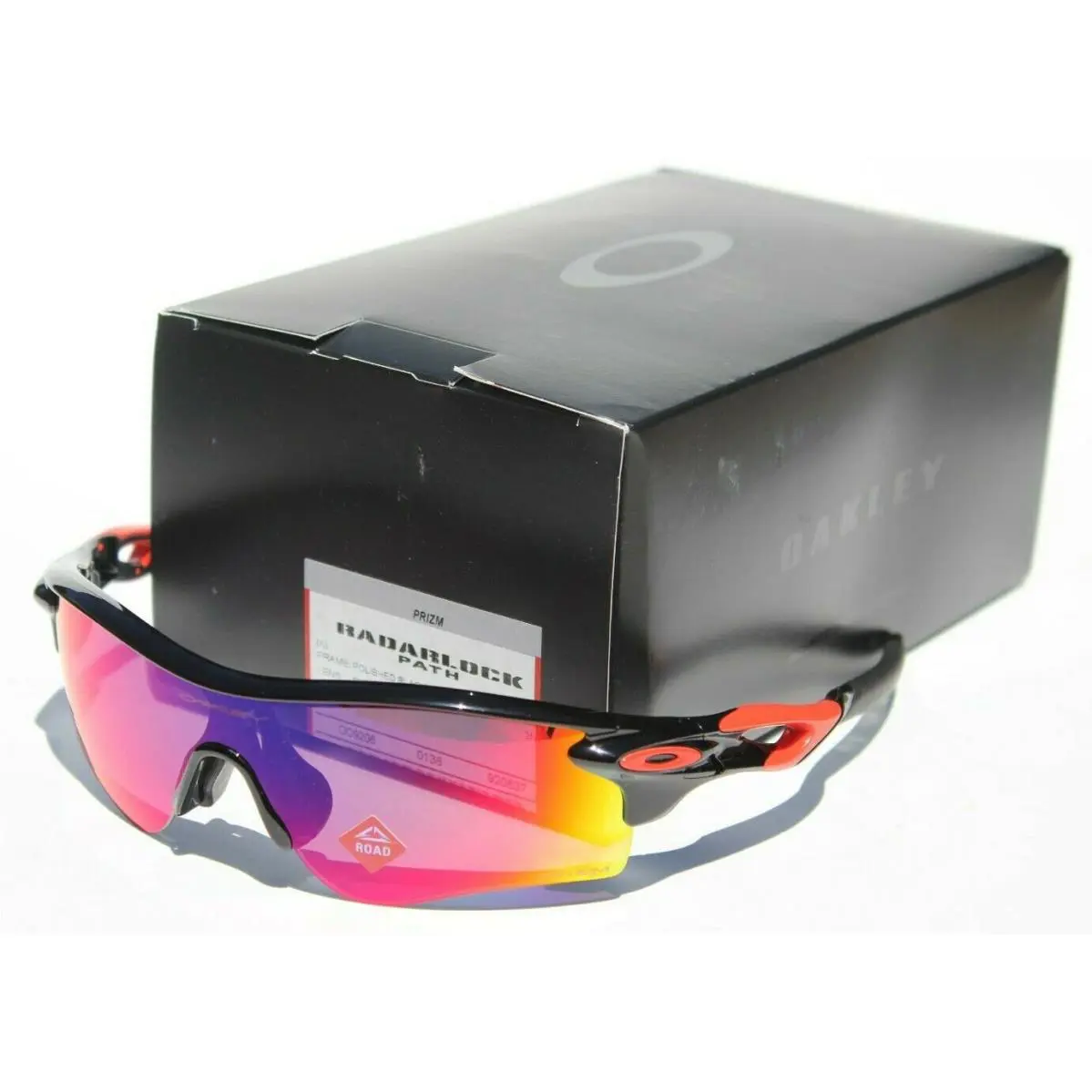 Oakley Radarlock Path Asian Fit Sunglasses Polished Black/prizm Road OO9206 - Frame: Black, Lens: Prizm Road Prizm