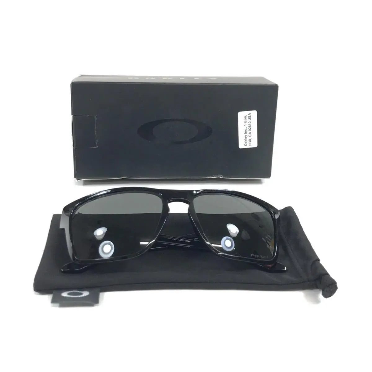 Oakley Sunglasses Sylas OO9448-0157 Polished Black Frames with Prizm Gray Lenses - Frame: Black, Lens: Gray