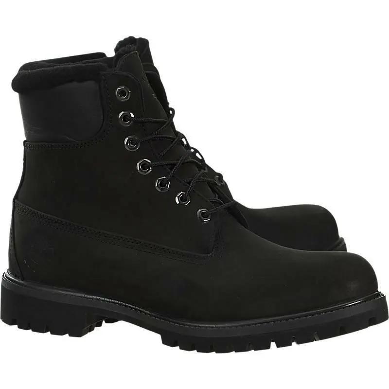 Timberland shoes - Sherling Lined Boots TB018027 - Sherling Lined Boots - Black Nubuck/Sherling 2