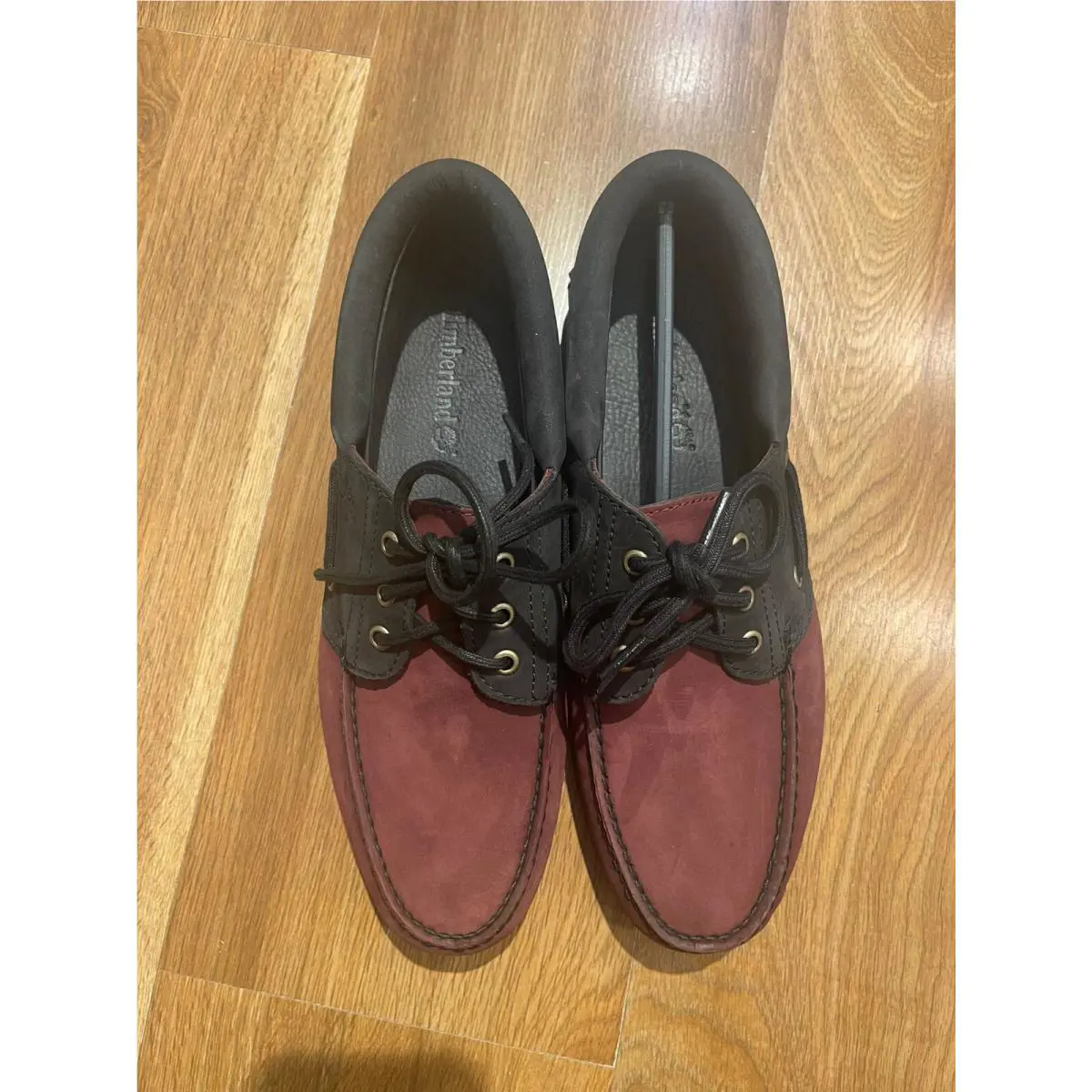 Timberland shoes - HANDSEWN BOAT SHOE - HANDSEWN BOAT SHOE - BURGUNDY 4