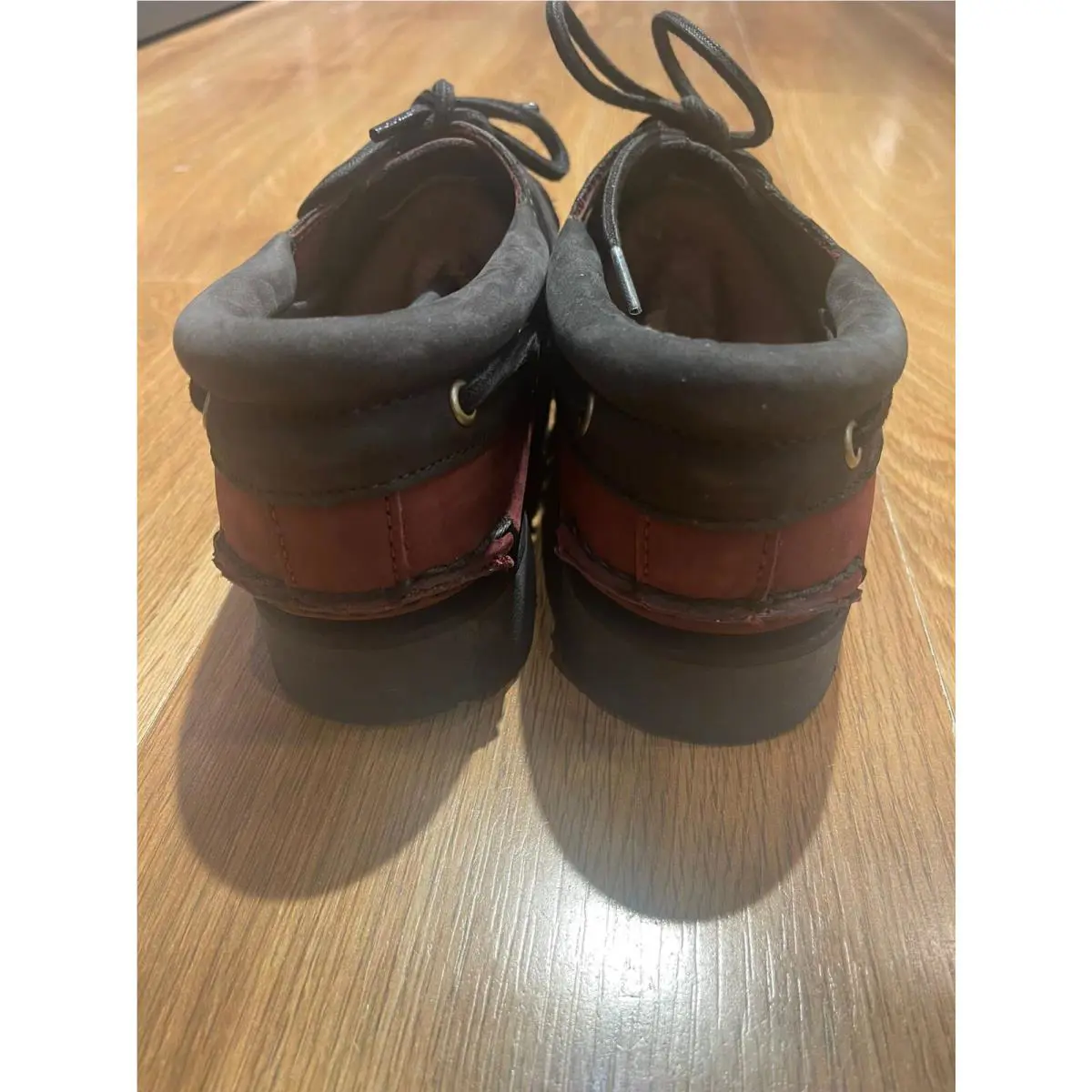 Timberland shoes - HANDSEWN BOAT SHOE - HANDSEWN BOAT SHOE - BURGUNDY 5