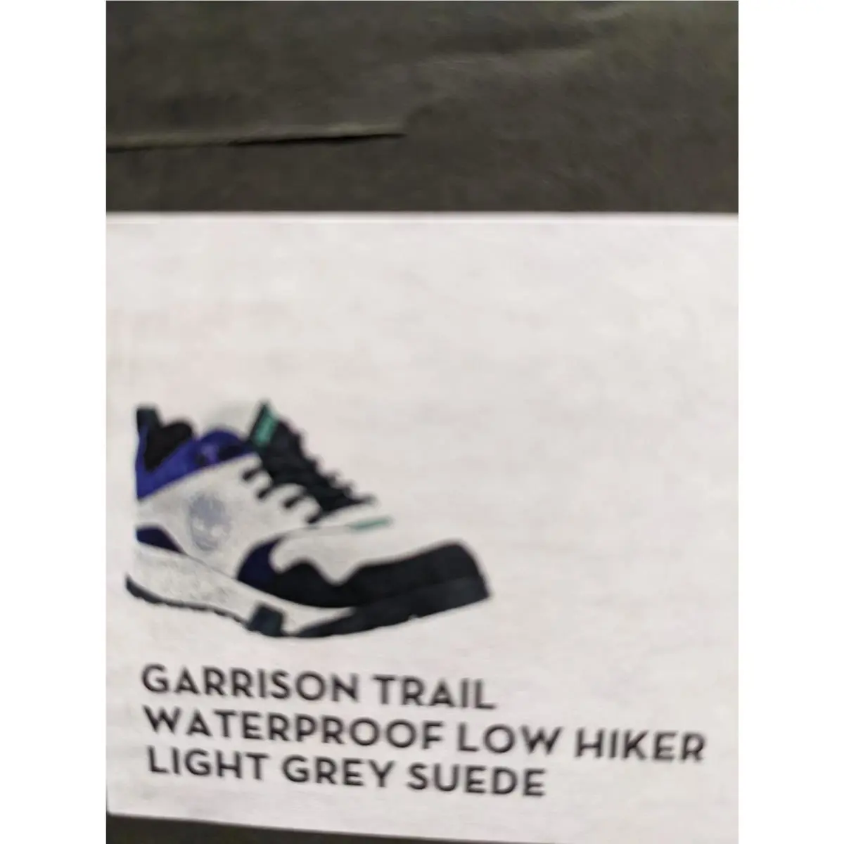 Timberland shoes - Garrison Trail - Garrison Trail - Light Grey Suede 6