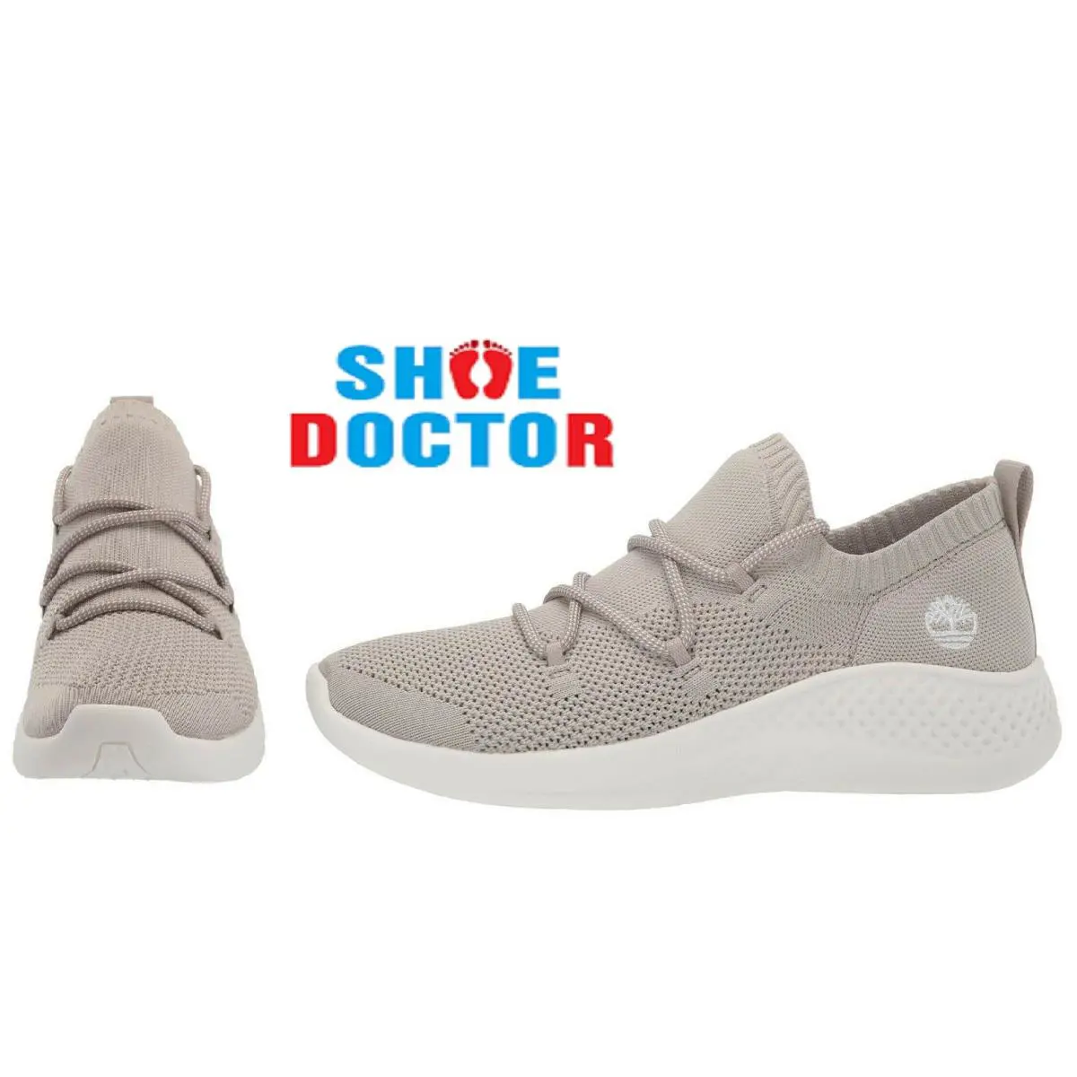 Timberland shoes - FLYROAM GO KNIT SNEAKERS - FLYROAM KNIT SNEAKERS - Beige 8