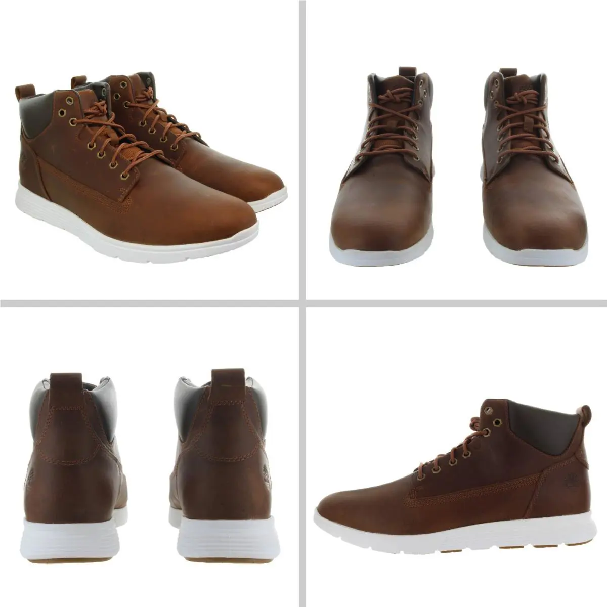 Timberland Men`s Killington Mid Lace Rust Sneakers Boots Multiple Size - Rust