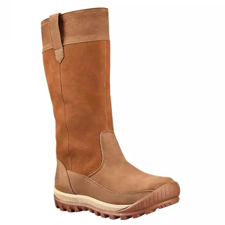 Timberland Woman`s Mt. Hayes Tall Waterproof Pull on Boots Wheat / Tan / Brown - Beige