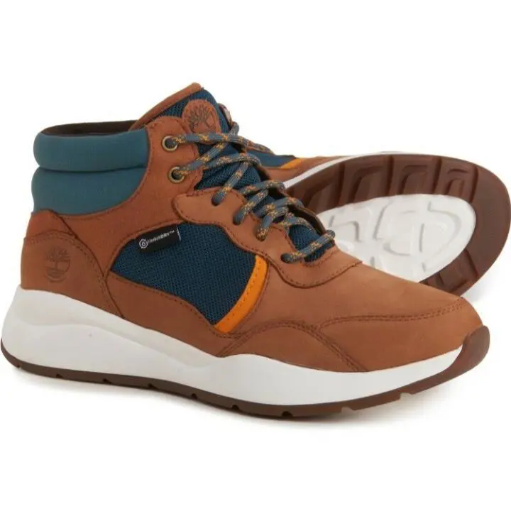 Timberland Boroughs Women`s Mid Boots Waterproof Leather Rust Nubuck - Rust Nubuck