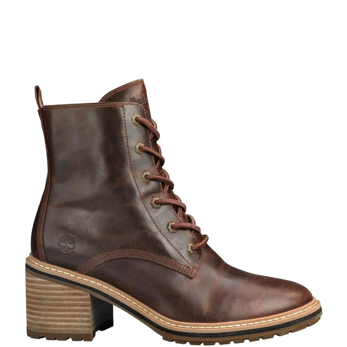 Timberland shoes - Timberland Sienna High Lace-Up Waterproof Boot - Dark Brown 8