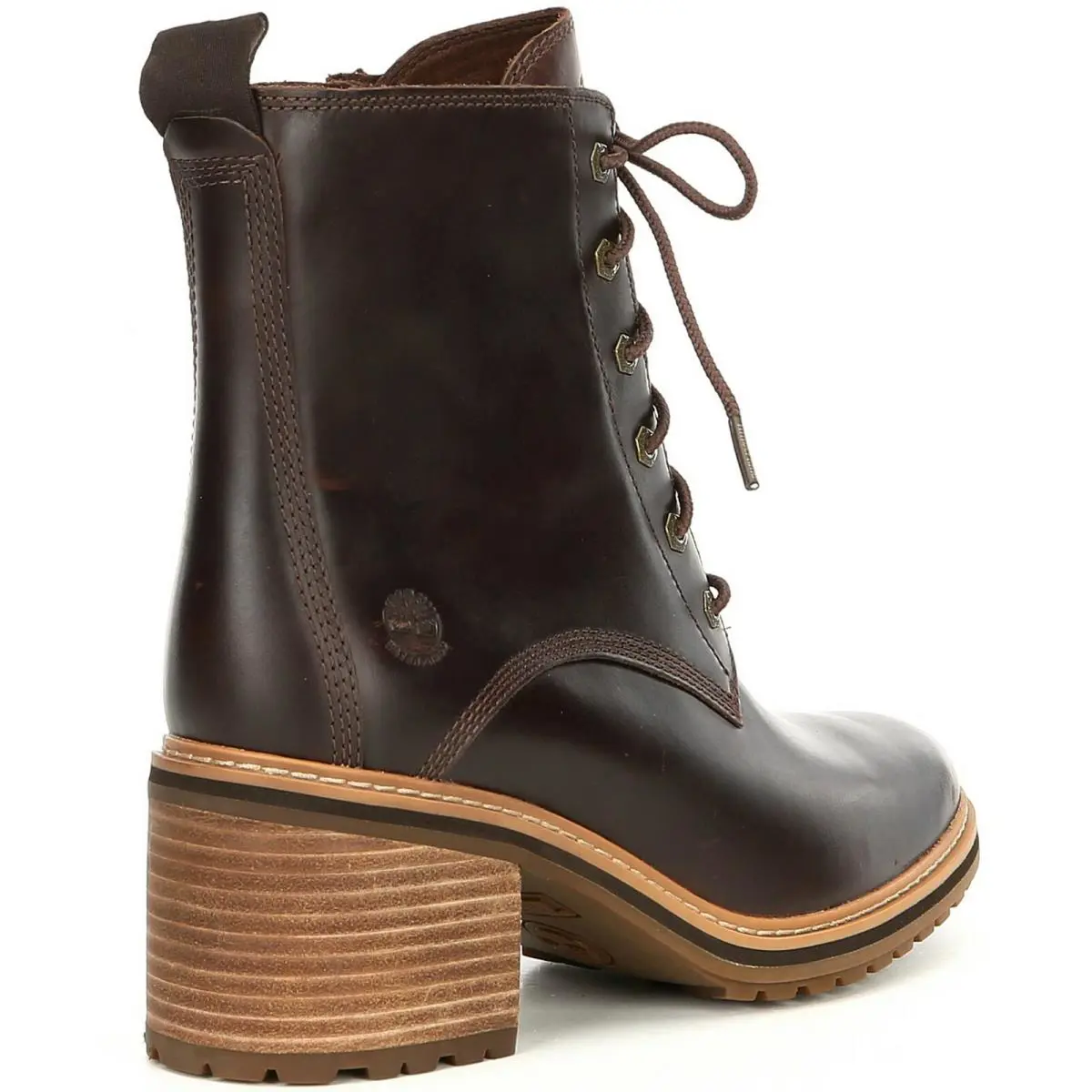 Timberland shoes - Timberland Sienna High Lace-Up Waterproof Boot - Dark Brown 9