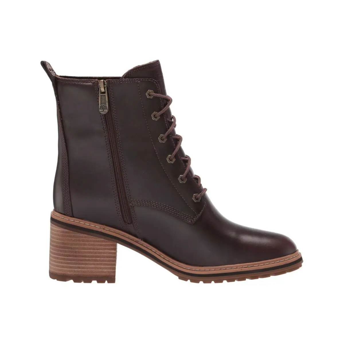 Timberland shoes - Timberland Sienna High Lace-Up Waterproof Boot - Dark Brown 4