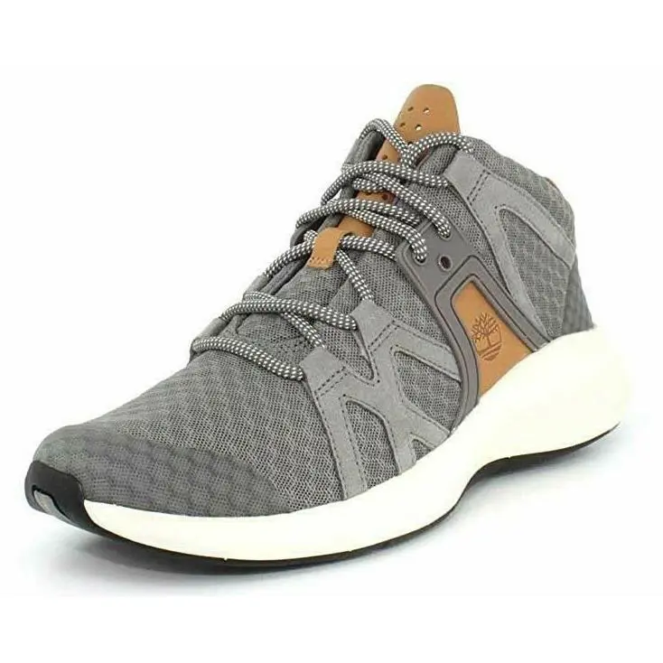 Men`s Timberland Flyroam GO Chukka Sneakers TB0A109WF49 Mult Sizes Steeple Grey - Steeple Grey