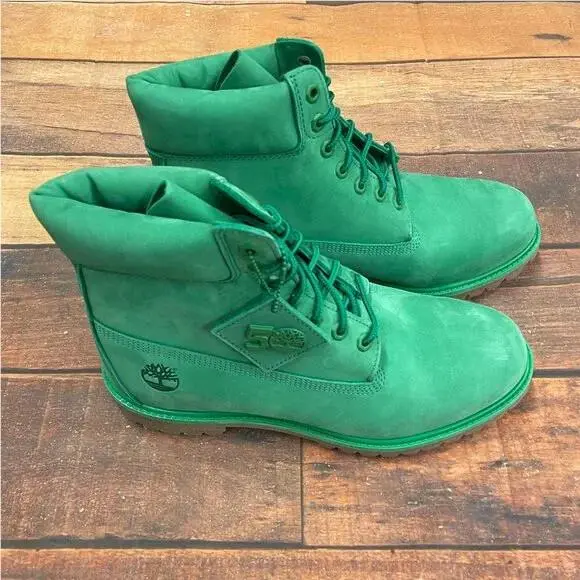 Timberland shoes - Medium Green Nubuck 9