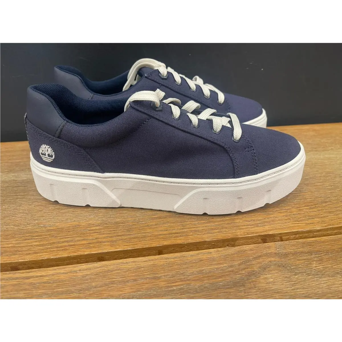 Timberland shoes - TIMBERLAND WOMEN`S LAUREL COURT LOW LACE SHEAKER - NAVY 8
