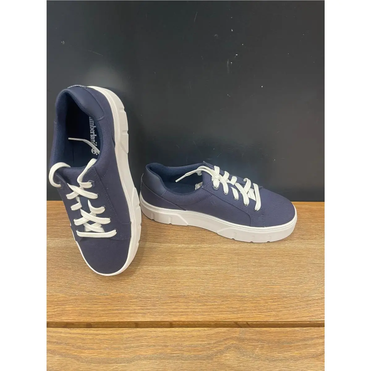 Timberland shoes - TIMBERLAND WOMEN`S LAUREL COURT LOW LACE SHEAKER - NAVY 10