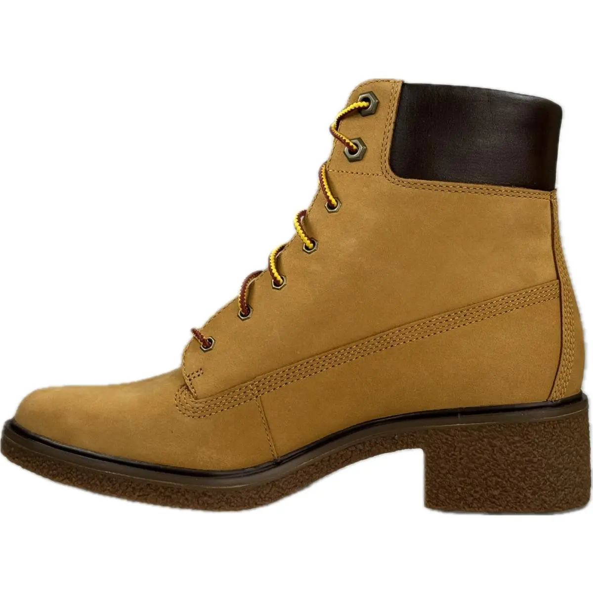 Timberland shoes - Timberland Brinda Leather Heel Boot - A1KLL - Wheat (UPC: 00191166073264) 2