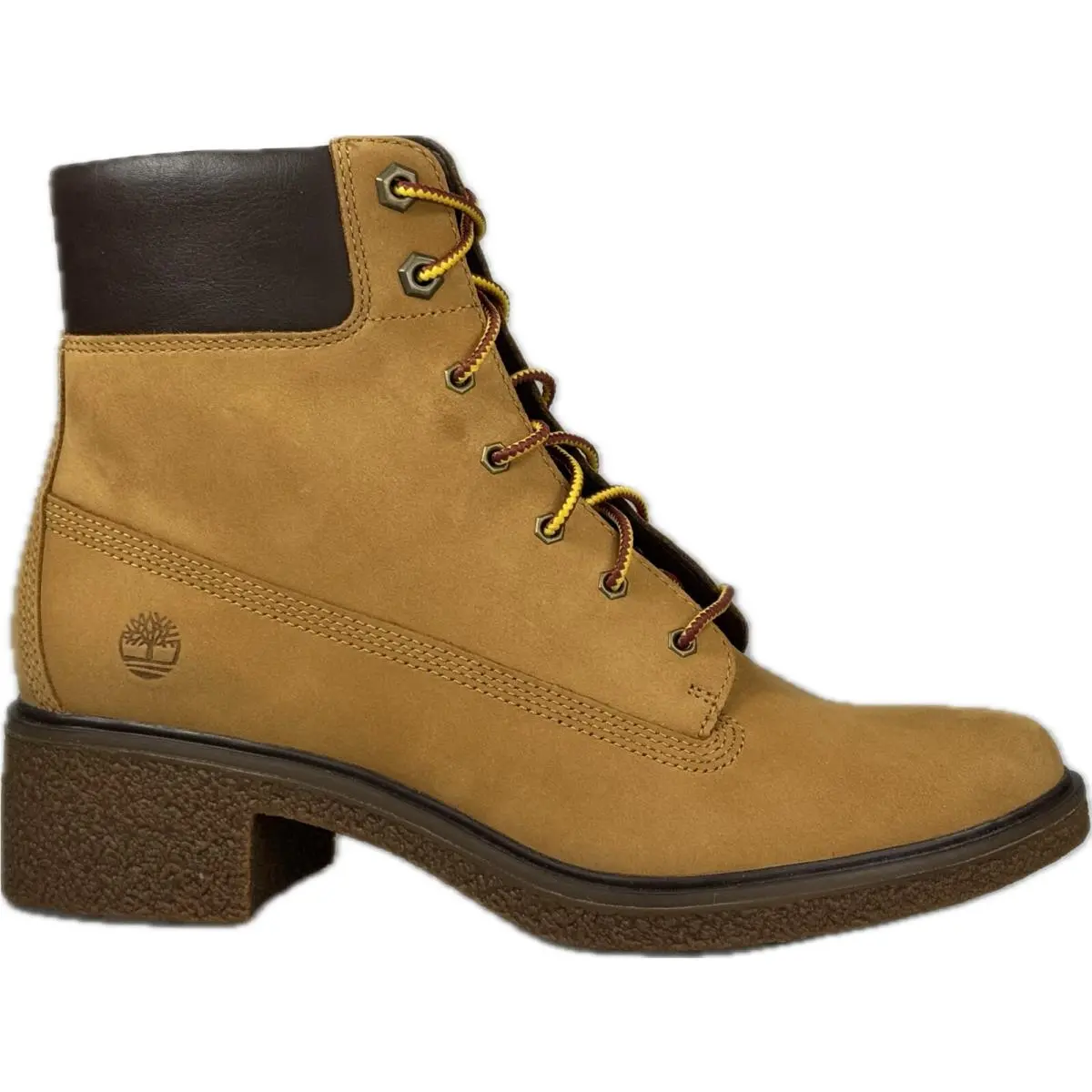 Timberland shoes - Timberland Brinda Leather Heel Boot - A1KLL - Wheat (UPC: 00191166073264) 0