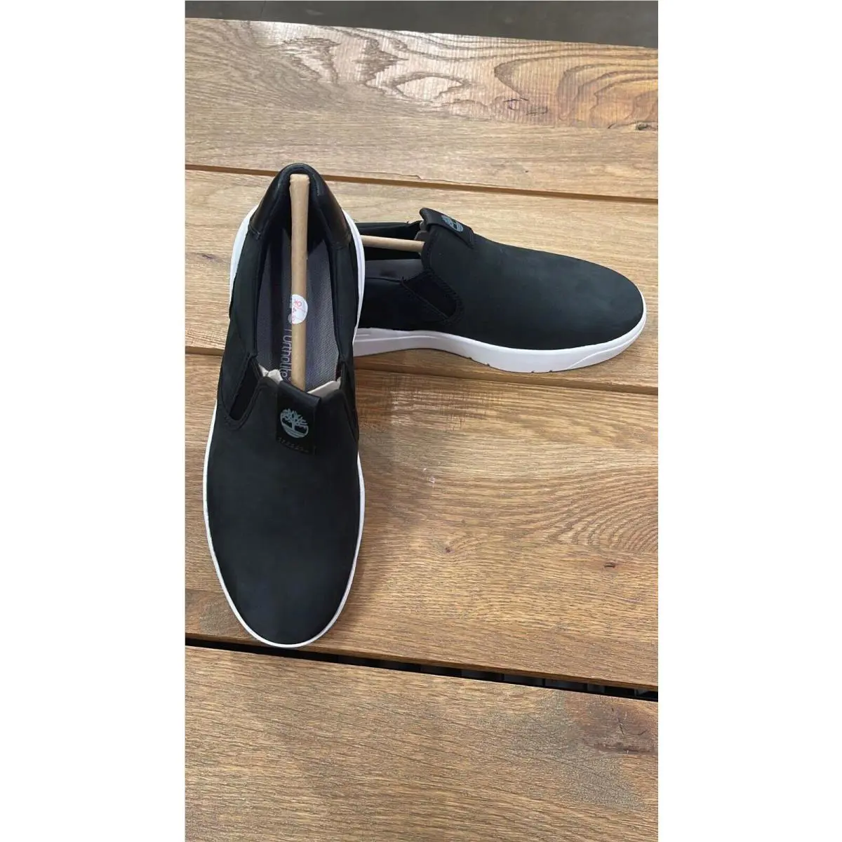 Timberland shoes - SENECA BAY BLACK NUBUCK SLIP-ON SHOES - A293A - BLACK NUBUCK 0