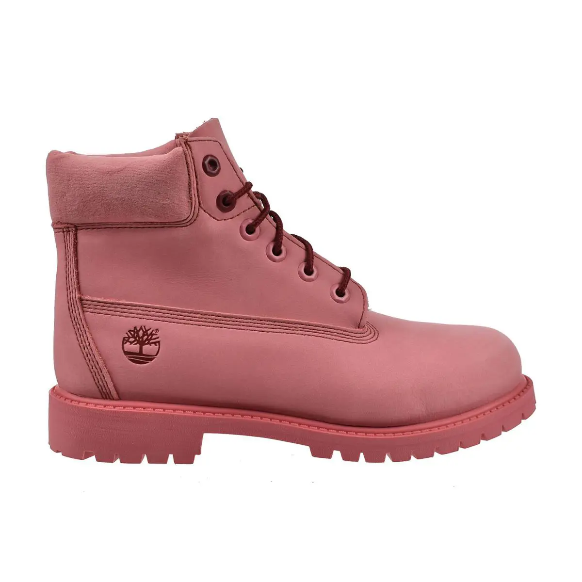 6 Inch Premium Little Kids` Boots Medium Pink Nubuck TB0A2R19 by Timberland