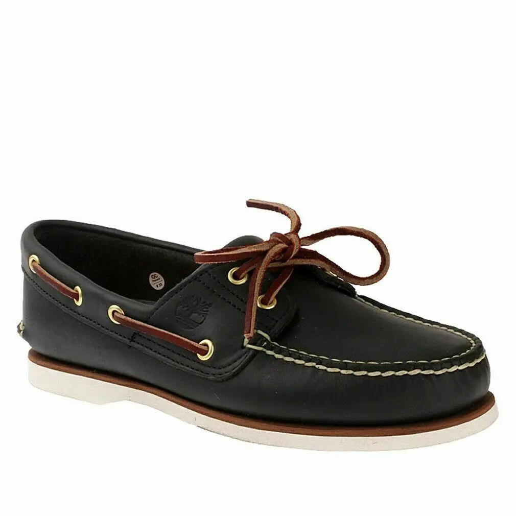 Timberland shoes - Classıc Boat - Classıc Boat - Md Blue Full Grain 4