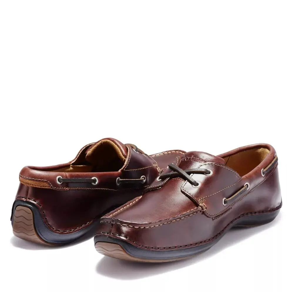 Timberland shoes - Timberland Classic 2-eye Boat Shoe - 74013/74017 - Root Beer Oiled Full-Grain 0