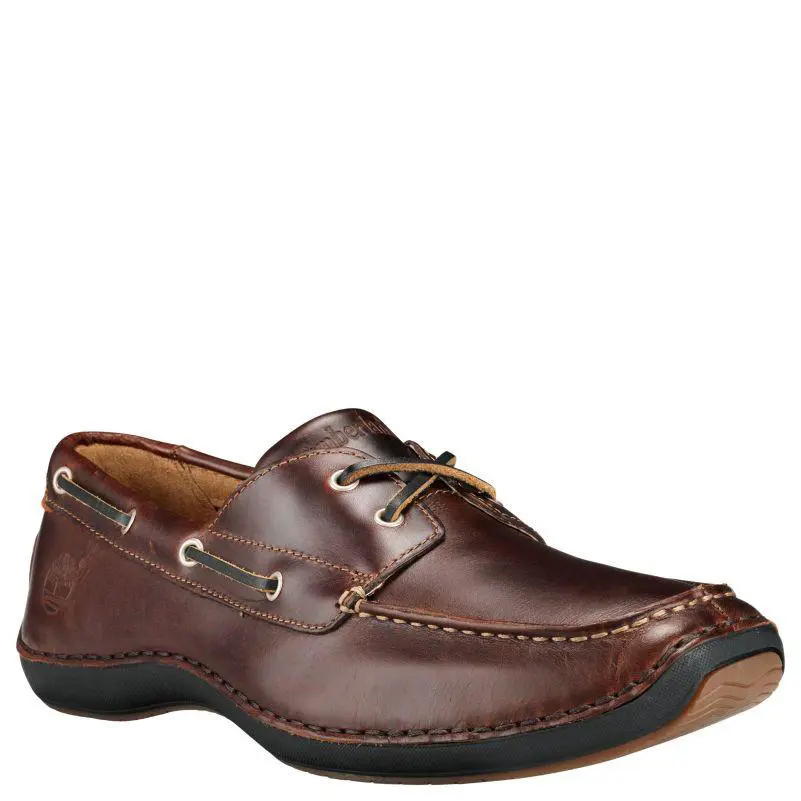 Timberland shoes - Timberland Classic 2-eye Boat Shoe - 74013/74017 - Root Beer Oiled Full-Grain 1