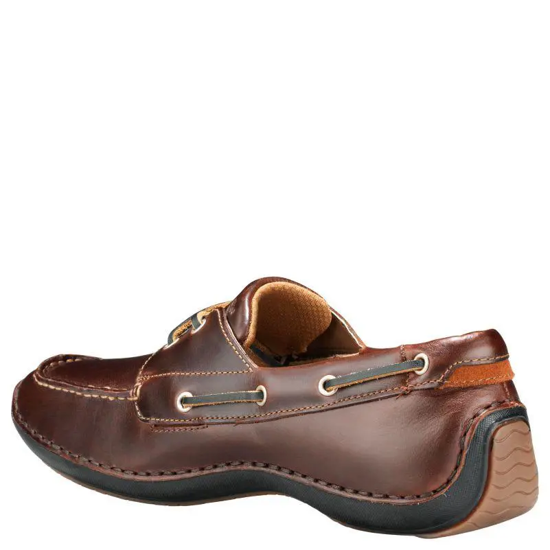Timberland shoes - Timberland Classic 2-eye Boat Shoe - 74013/74017 - Root Beer Oiled Full-Grain 2