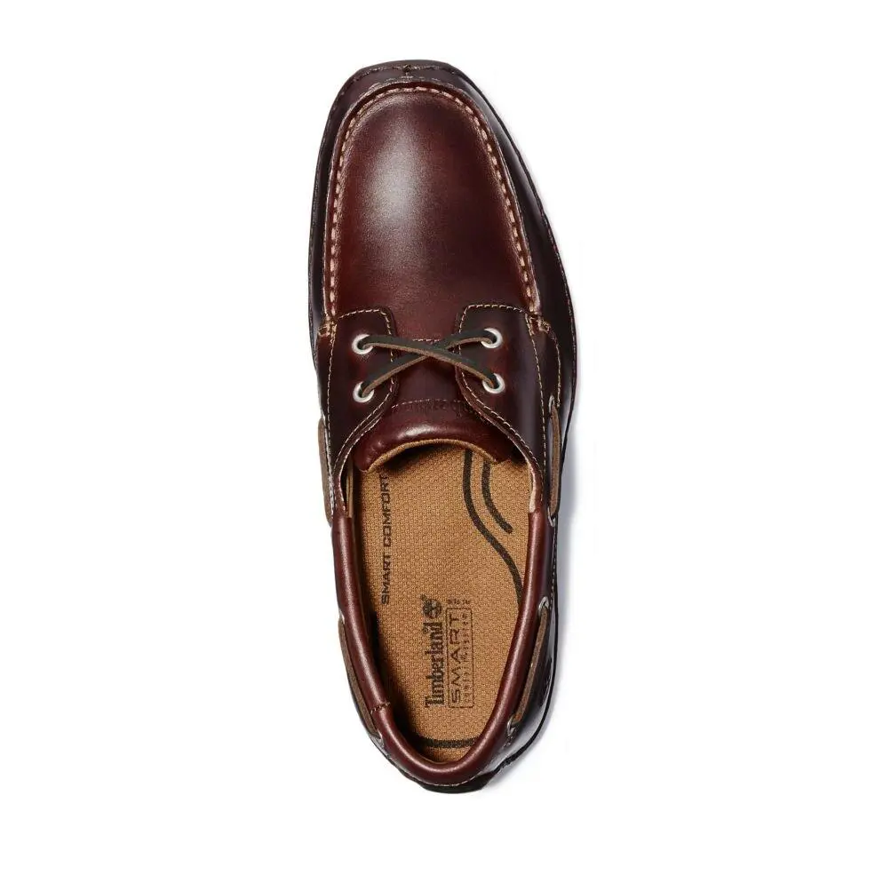 Timberland shoes - Timberland Classic 2-eye Boat Shoe - 74013/74017 - Root Beer Oiled Full-Grain 4